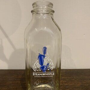 Steam Whistle Brewery Milk Jug Beer Pitcher 1 Litre 33.83 OZ.